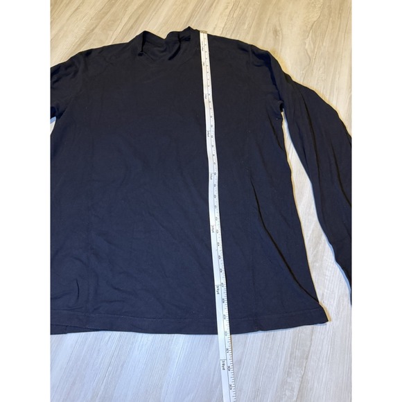 Mens Lululemon Long Sleeve Shirt Size XL Black - Picture 9 of 11